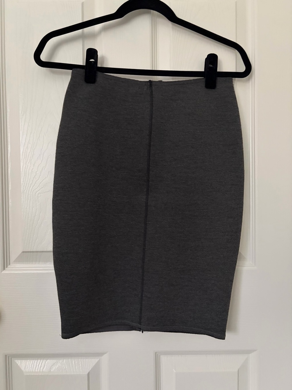Ann Taylor Charcoal Gray Pencil Skirt